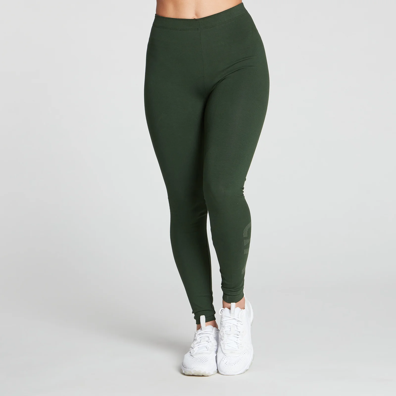 MP Women's Gradient Line Graphic Legging - Dark Green - XXS Obraz 1