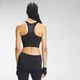 Damski stanik sportowy z plecami w stylu racerback z kolekcji MP – czarny