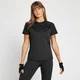 Damski T-shirt treningowy z kolekcji MP – czarny
