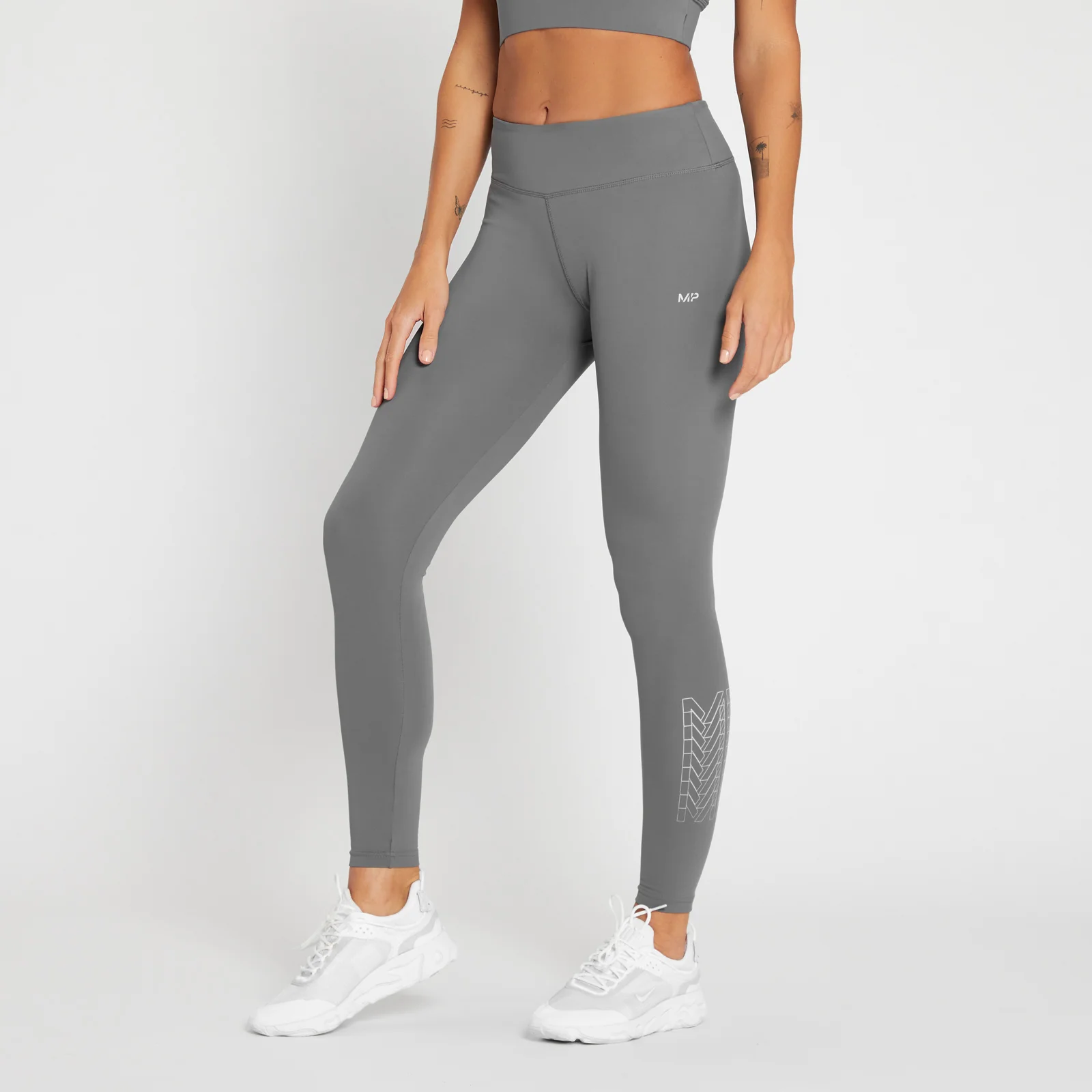 Damskie legginsy treningowe z kolekcji MP – Carbon - XXS Obraz 1