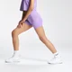 Damskie krótkie spodenki treningowe z kolekcji Repeat MP – Deep Lilac