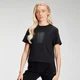 Damski krótki T-shirt z kolekcji MP – czarny