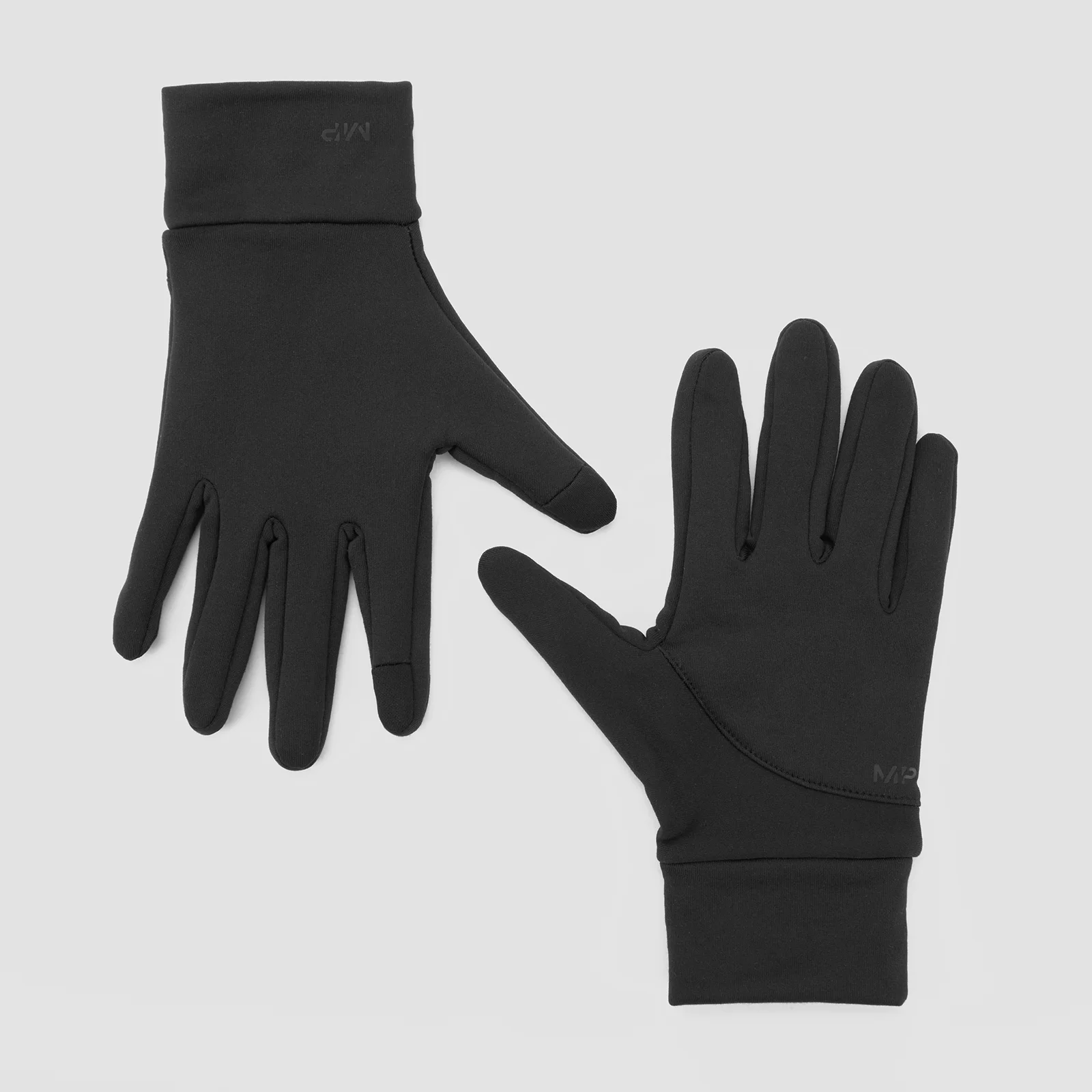 MP Reflective Running Gloves - Black - S/M Obraz 1