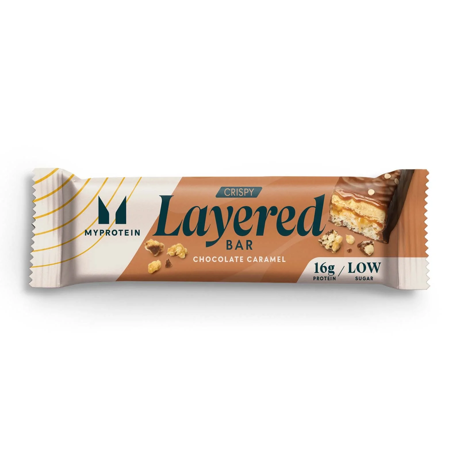 Crispy Layered Bar - 58g - Czekolada i karmel Obraz 1