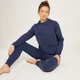Damska bluza dresowa z kolekcji MP Composure z okrągłym dekoltem – Galaxy Blue