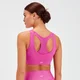 Damski laserowo cięty stanik sportowy z kolekcji MP Sculpt – Orchid