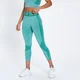 Damskie legginsy ¾ z kolekcji Curve MP – Energy Green