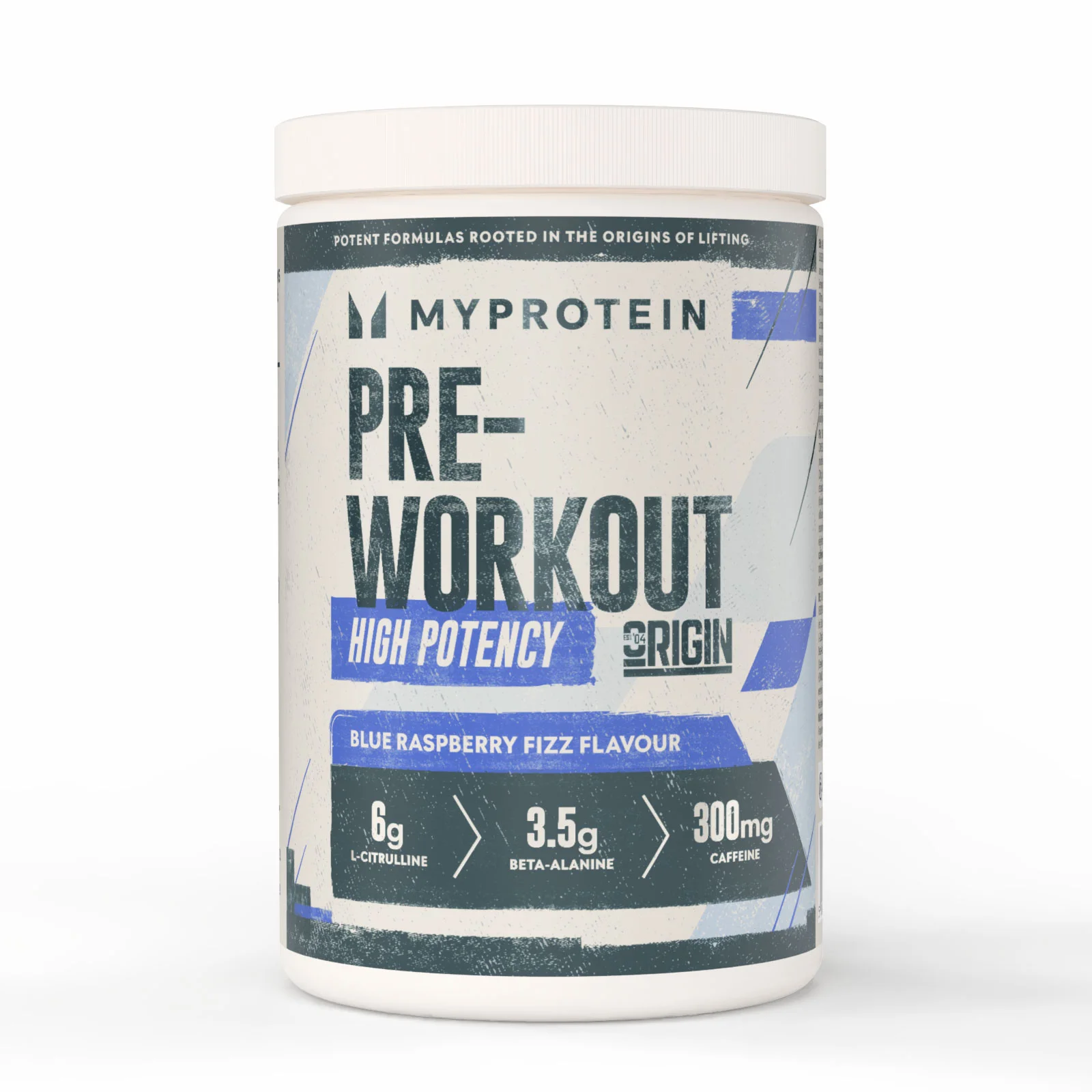 Origin Pre-Workout - 600G - 30Porcja - Blue Raspberry Fizz Obraz 1