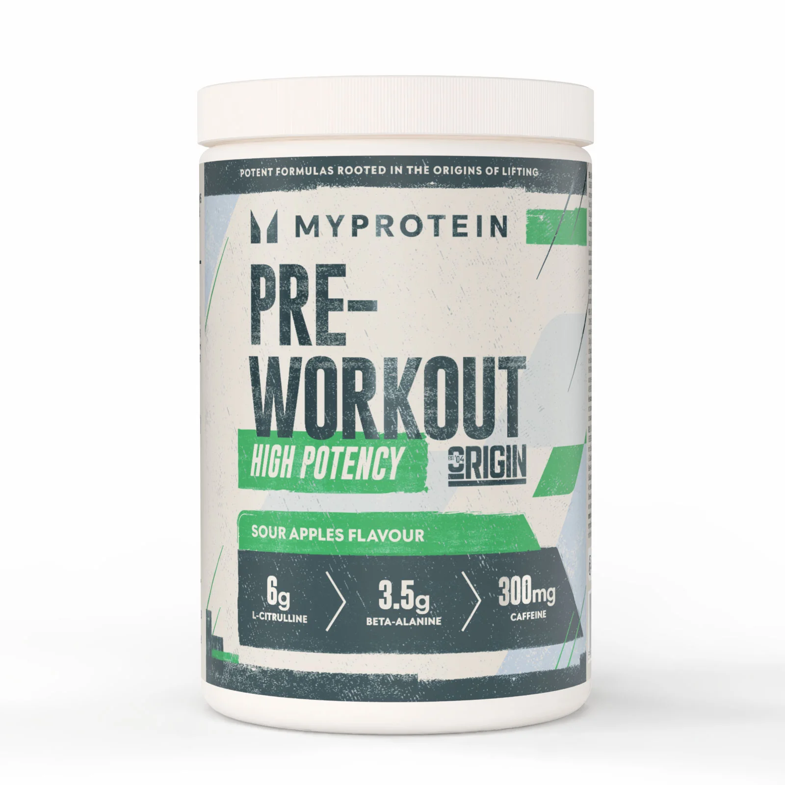Origin Pre-Workout - 600G - 30Porcja - Sour Apples Obraz 1
