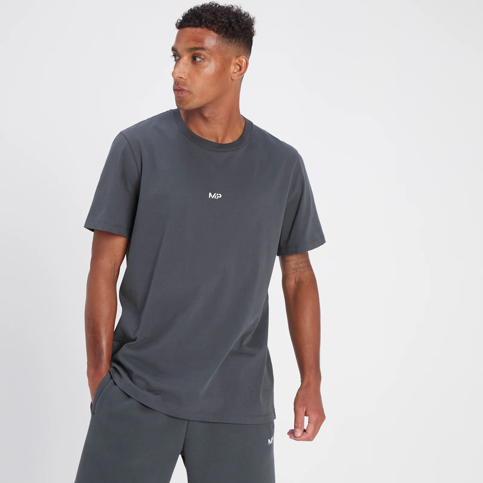 Męski T-shirt z krótkim rękawem z kolekcji Crayola Rest Day MP – Outer Space Grey - XXS Obraz 1