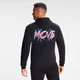 Męska bluza z kapturem Retro Move MP – czarna