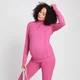 Damska bluza ciążowa z suwakiem 1/4 z kolekcji Maternity MP – Sangria
