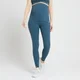 Damskie legginsy ciążowe z kolekcji Power Maternity MP – Dust Blue