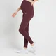 Damskie legginsy ciążowe z kolekcji Power Maternity MP – Port