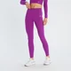 Damskie legginsy z siateczką z kolekcji Power MP – fioletowe