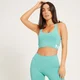 Damski treningowy stanik sportowy z kolekcji MP – Smoke Green