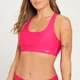 Damski bikini top z kolekcji MP – magenta