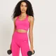 Damski bezszwowy stanik sportowy z kolekcji Shape MP – magenta