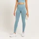Damskie bezszwowe legginsy z kolekcji Shape MP – Stone Blue