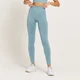 Damskie bezszwowe legginsy 7/8 z kolekcji Shape MP – Stone Blue