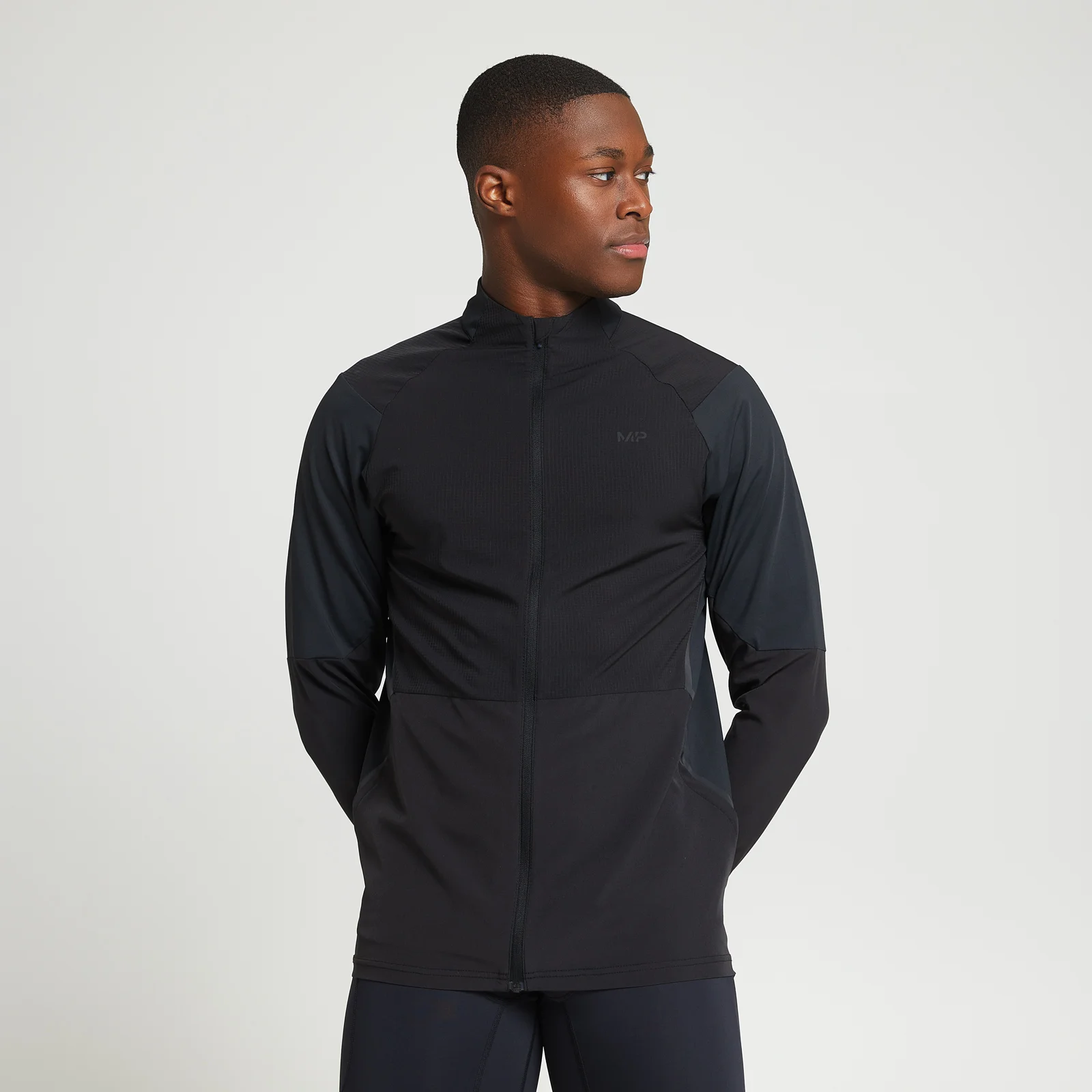 Męska bluza treningowa z kolekcji Velocity MP – czarna - XXS Obraz 1