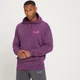 Męska bluza z kapturem z kolekcji MP Adapt Washed – ciemny fiolet