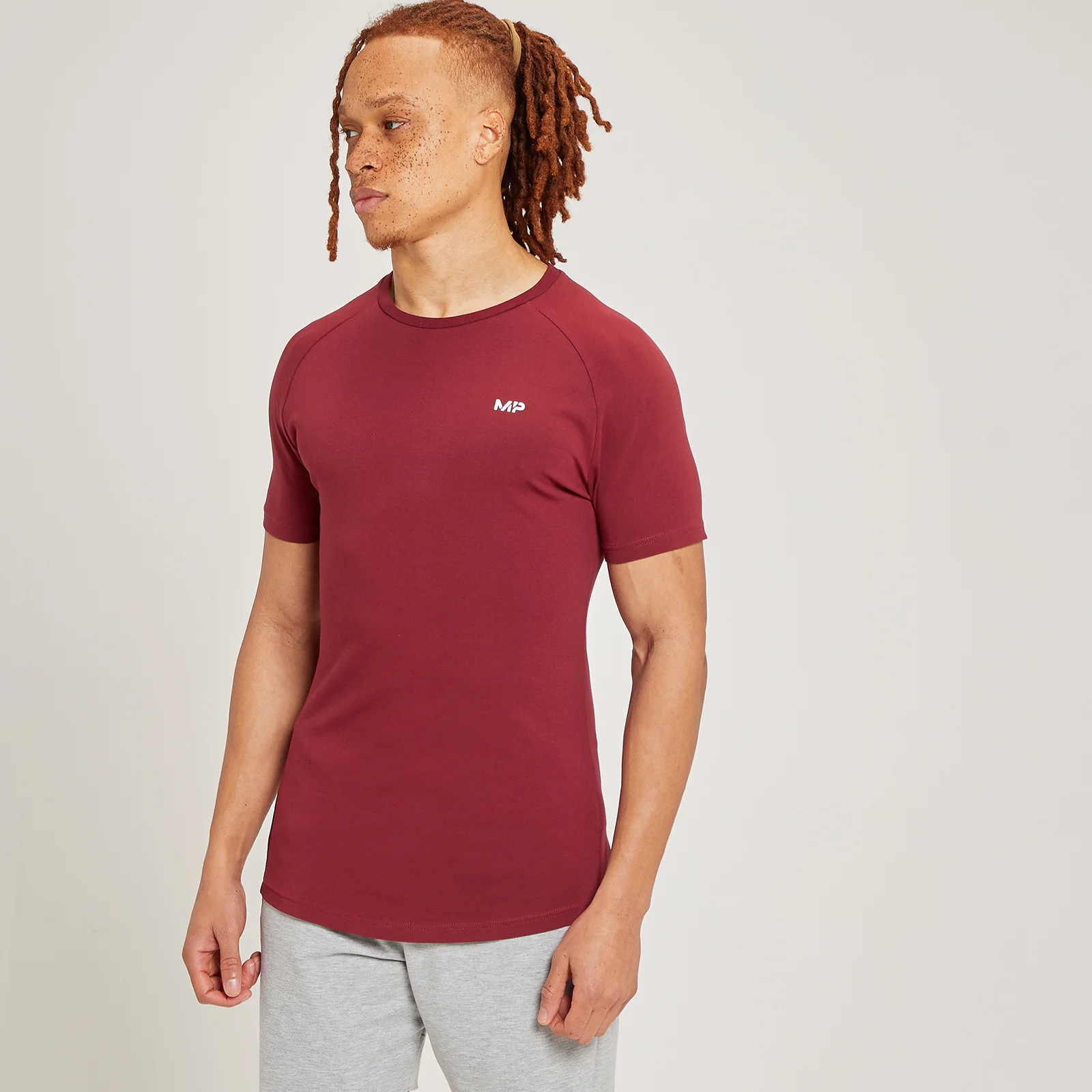 Męski T-shirt z krótkim rękawem z kolekcji MP Form – Scarlet - XXS Obraz 1