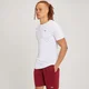 Męski T-shirt z krótkim rękawem z kolekcji MP Form – biały