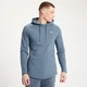 Męska wciągana bluza z kapturem z kolekcji MP Form – Steel Blue