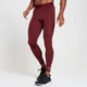 Męskie legginsy treningowe z warstwą bazową z kolekcji Essentials MP – Merlot