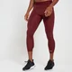 Męskie legginsy treningowe ¾ z warstwą bazową z kolekcji Essentials MP – Merlot