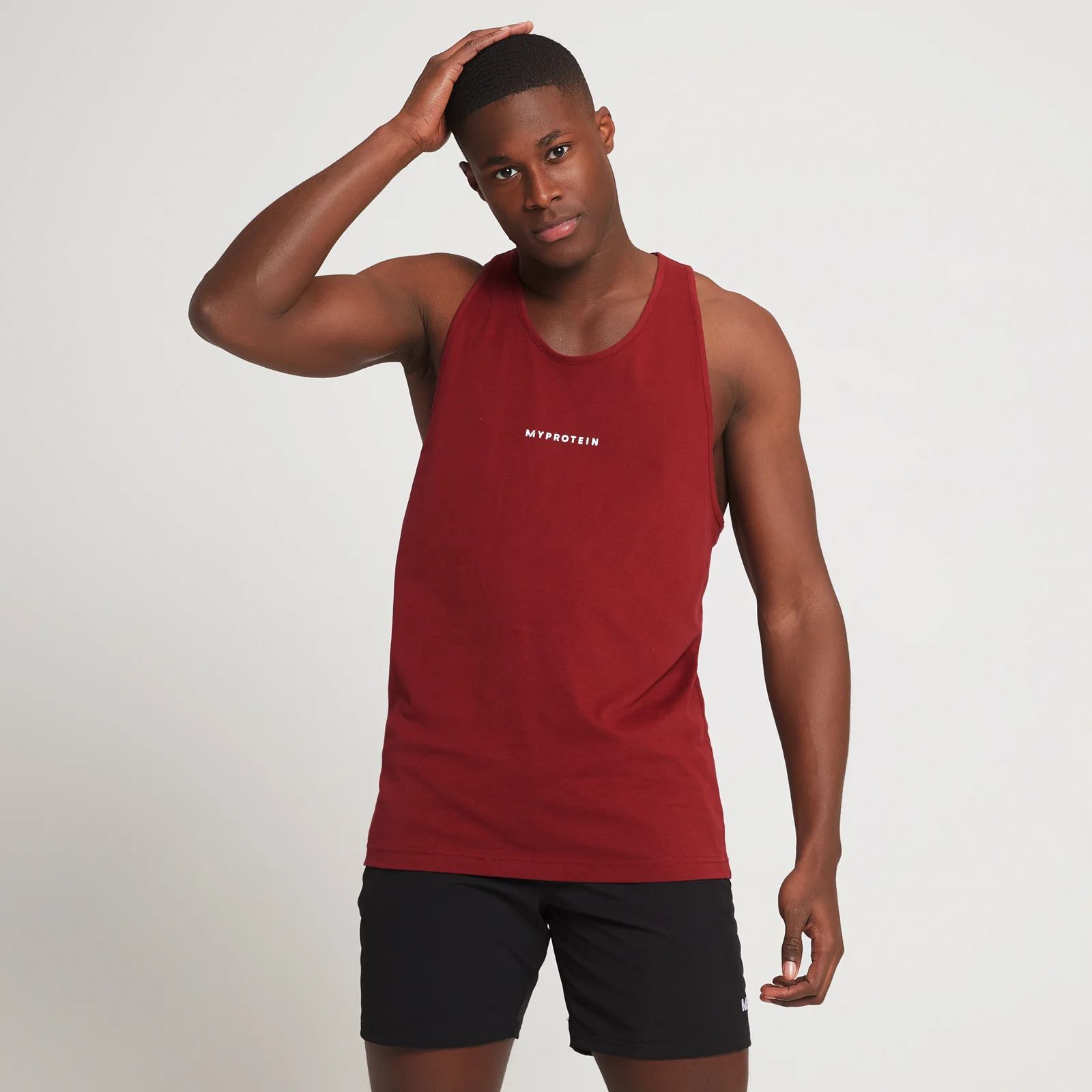 Męski bezrękawnik typu stringer z kolekcji Originals MP – Scarlet - XXS Obraz 1