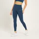 Damskie legginsy bezszwowe z kolekcji Adapt MP – Dust Blue