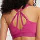 Damski stanik sportowy z kolekcji MP Power Ultra – Sangria