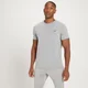 Męski T-shirt z krótkimi rękawami z kolekcji MP Adapt Drirelease Grit Print – Storm Grey Marl