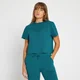Damski krótki T-shirt z kolekcji MP – Deep Lake