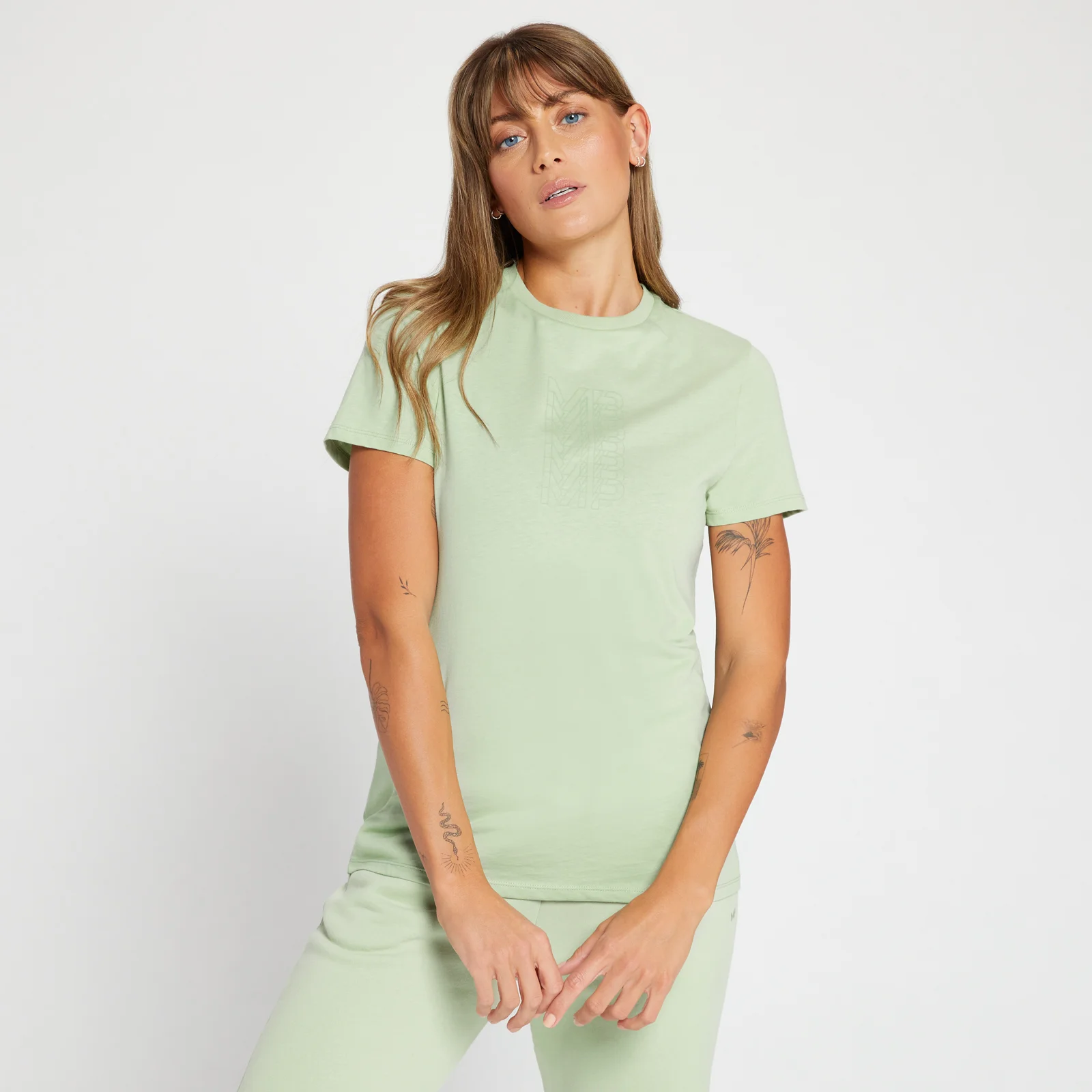 Damski T-shirt z kolekcji MP – Frost Green - XXS Obraz 1
