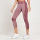 Damskie legginsy ¾ z kolekcji Curve MP – dzika wiśnia