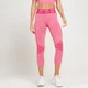 Damskie legginsy ¾ z kolekcji Curve MP – magenta