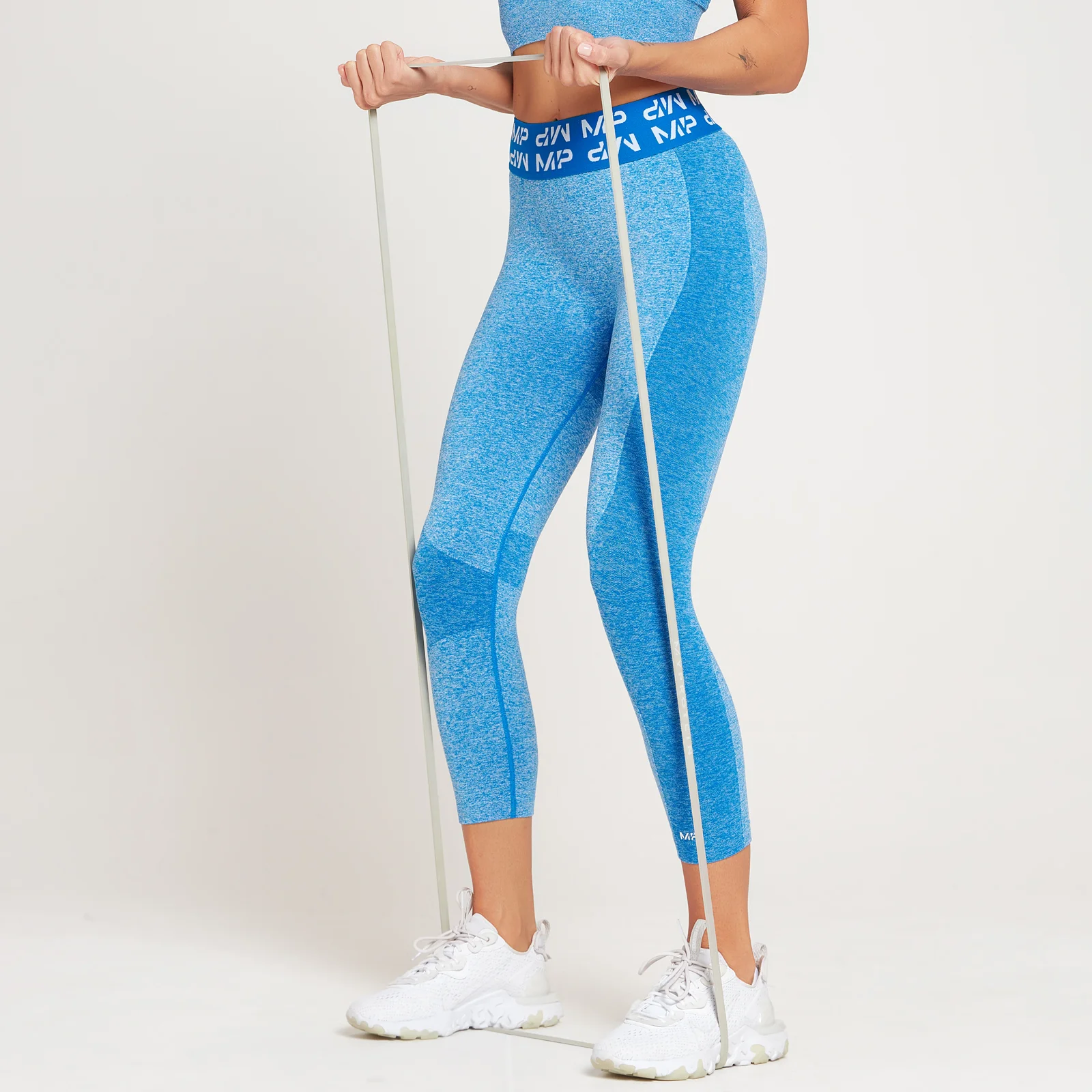 Damskie legginsy ¾ z kolekcji Curve MP – True Blue - XXS Obraz 1
