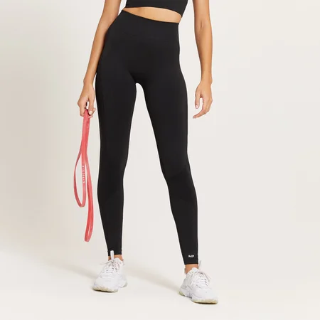 Damskie legginsy z wysokim stanem z kolekcji Curve MP – czarne