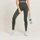 Damskie legginsy z wysokim stanem z kolekcji Curve MP – Carbon Marl