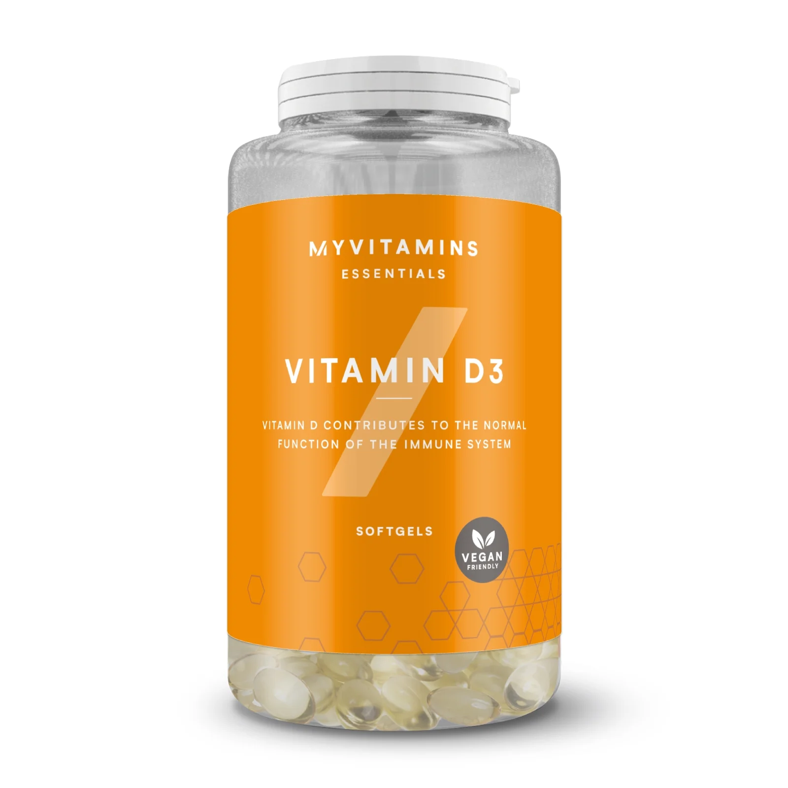 Witamina D Vegan Vitamin D Softgels - 180softgele - Bez smaku Obraz 1