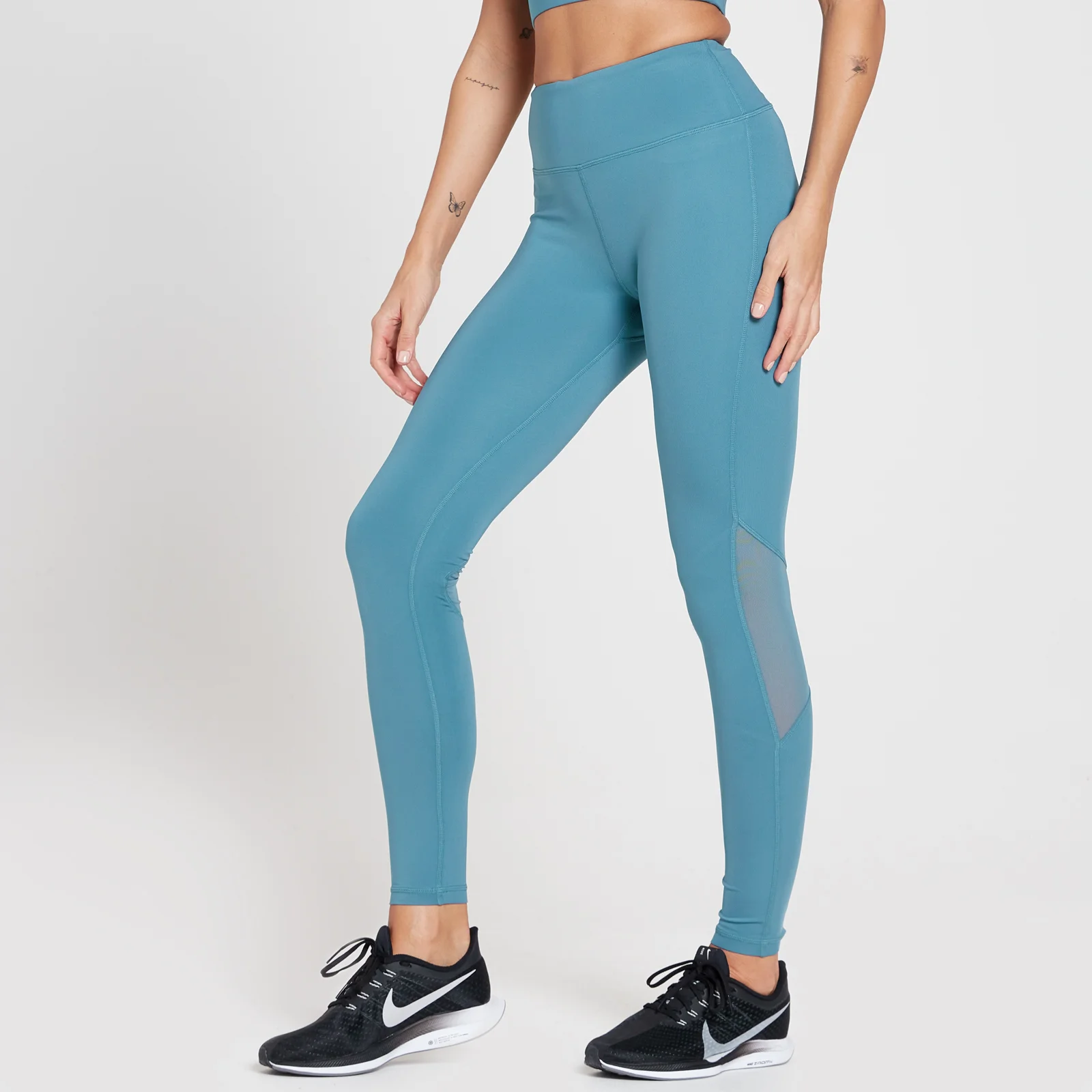Damskie legginsy z kolekcji Velocity MP – Stone Blue - XXS Obraz 1
