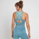 Damski bezszwowy stanik sportowy z kolekcji Velocity Ultra MP – Stone Blue