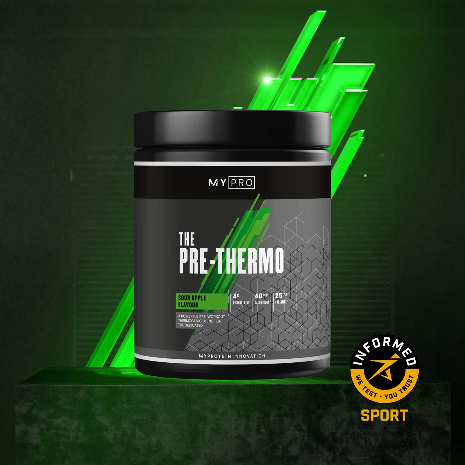 THE Pre-Thermo - 30servings - Kwaśne Jabłko Obraz 1