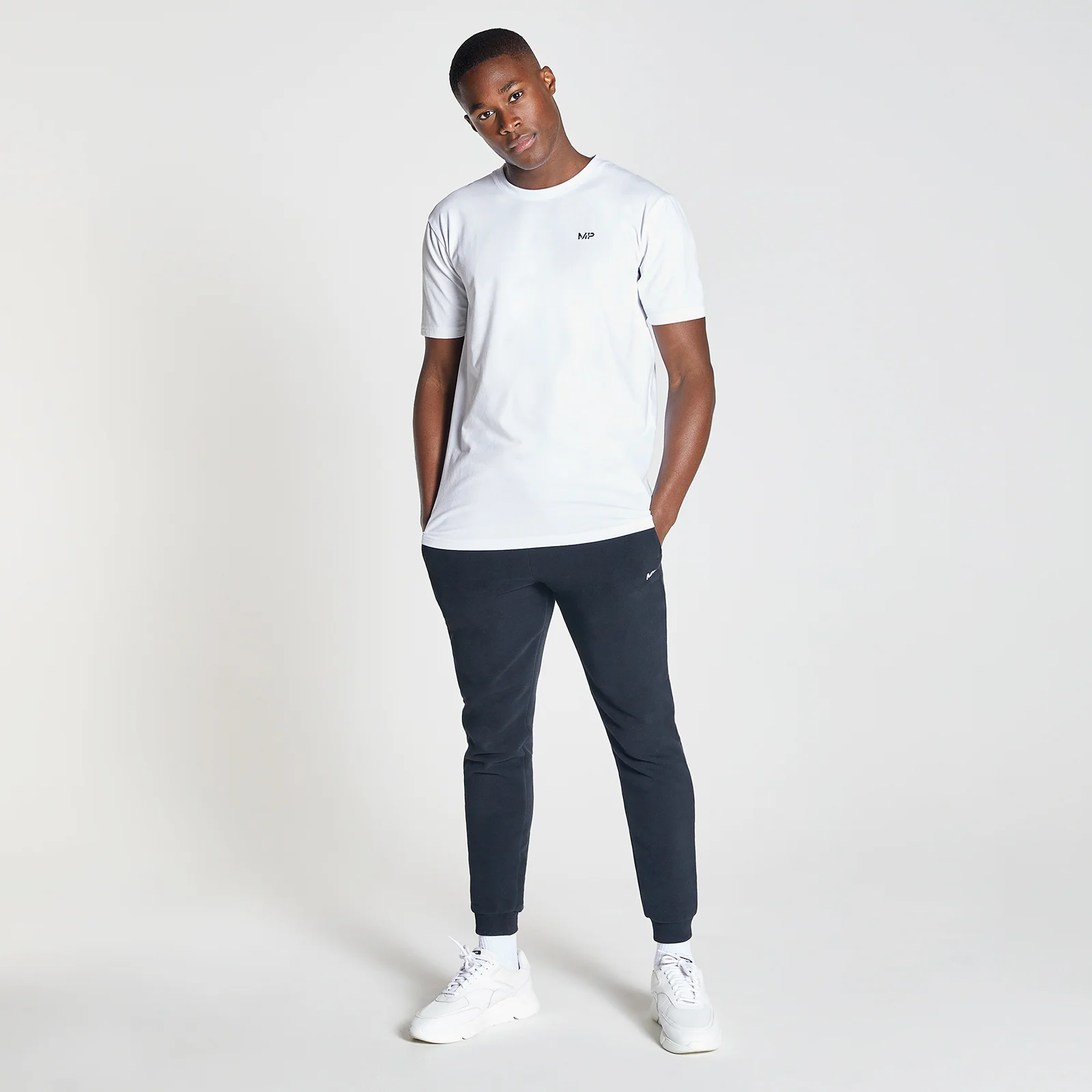 Męski T-shirt z krótkim rękawem z kolekcji MP Essentials Drirelease – biały - XXS Obraz 1