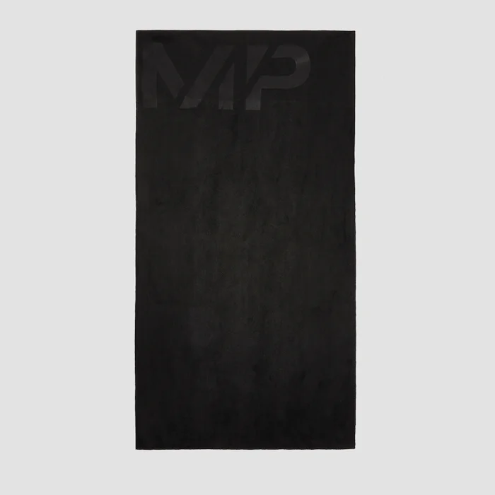 Ręcznik do rąk z mikrofibry z kolekcji Performance MP – czarny
