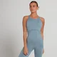 Damska bezszwowa koszulka bez rękawów z kolekcji MP Dynamic Training – Ice Blue