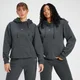 Damska bluza z kapturem z kolekcji Crayola MP – Outer Space Grey